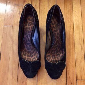 Sam Edelman bow retro vintage chic pumps heels